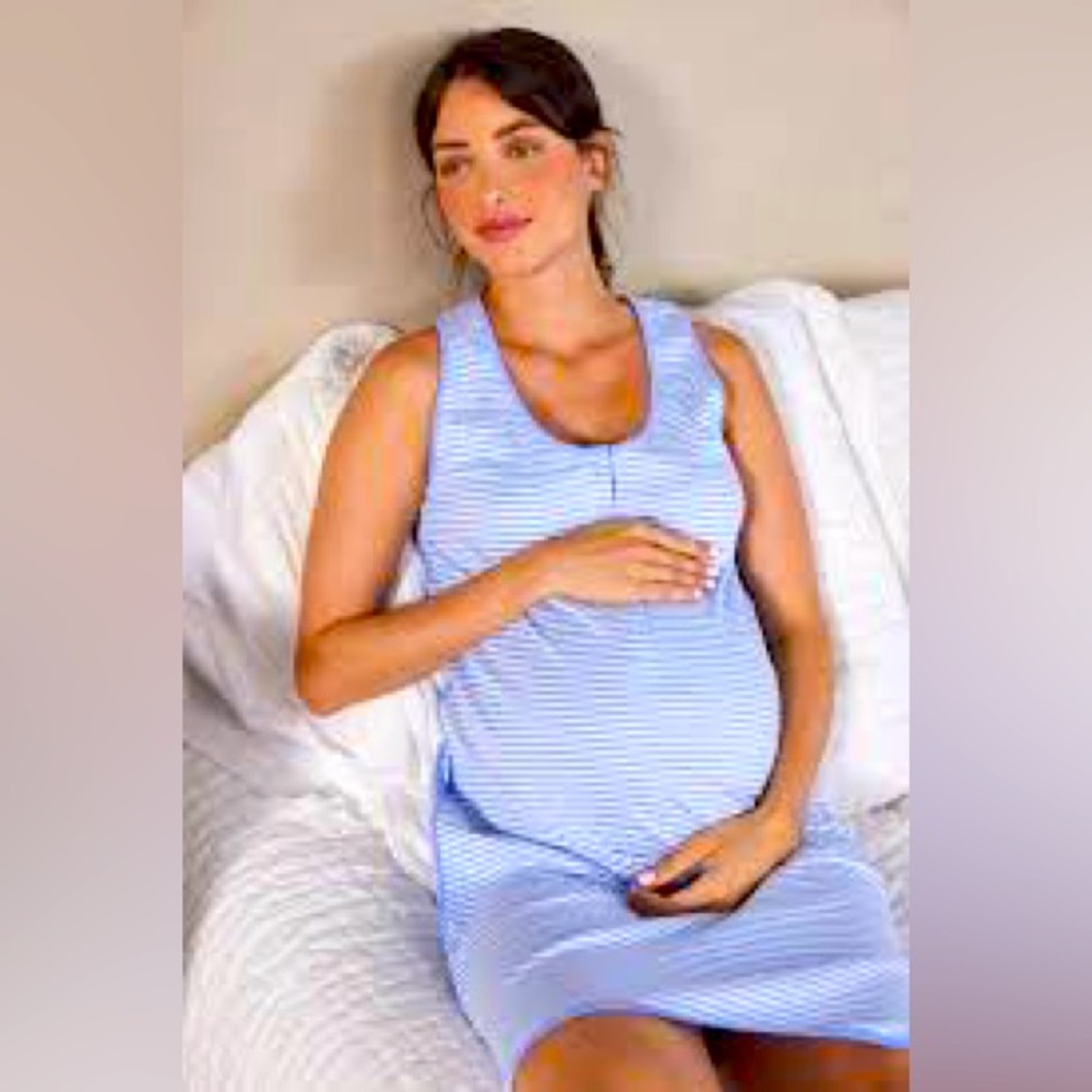 Lake Pajamas Maternity Tank Dress